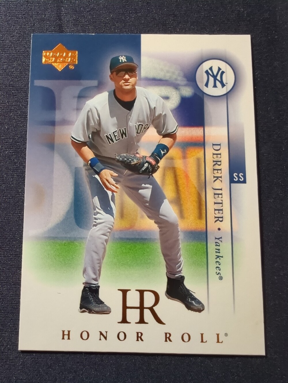 UPPER DECK BASEBALL CARD 2003 HONOR ROLL YANKEES DEREK JETER # 1